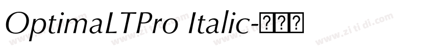 OptimaLTPro Italic字体转换 OptimaLTPro Italic字体转换